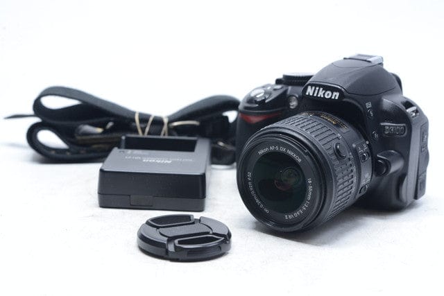 NIKON camera D3100 W/ 18-55MM F/3.5-5.6G VR II - PRE-OWNED
