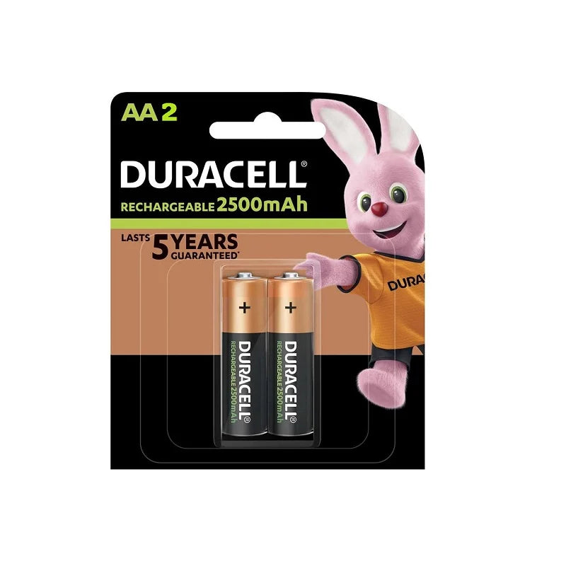Duracel rechargeable 2500mAH 4AA