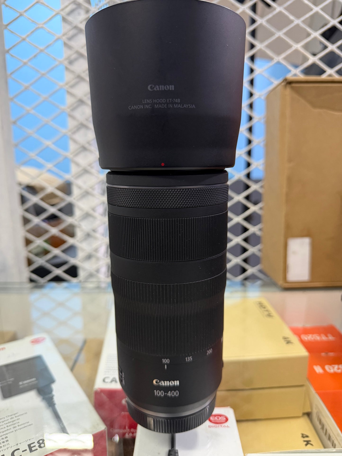 Canon RF LENS 100-400MM F5.6 IS USM new condition