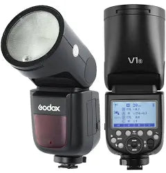 Godox V1S Sony Round Head TTL Li-ion Flash pre -owned