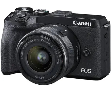 Canon EOS M6 Mark II + 15-45mm – Mirrorless Camera Kit (used)