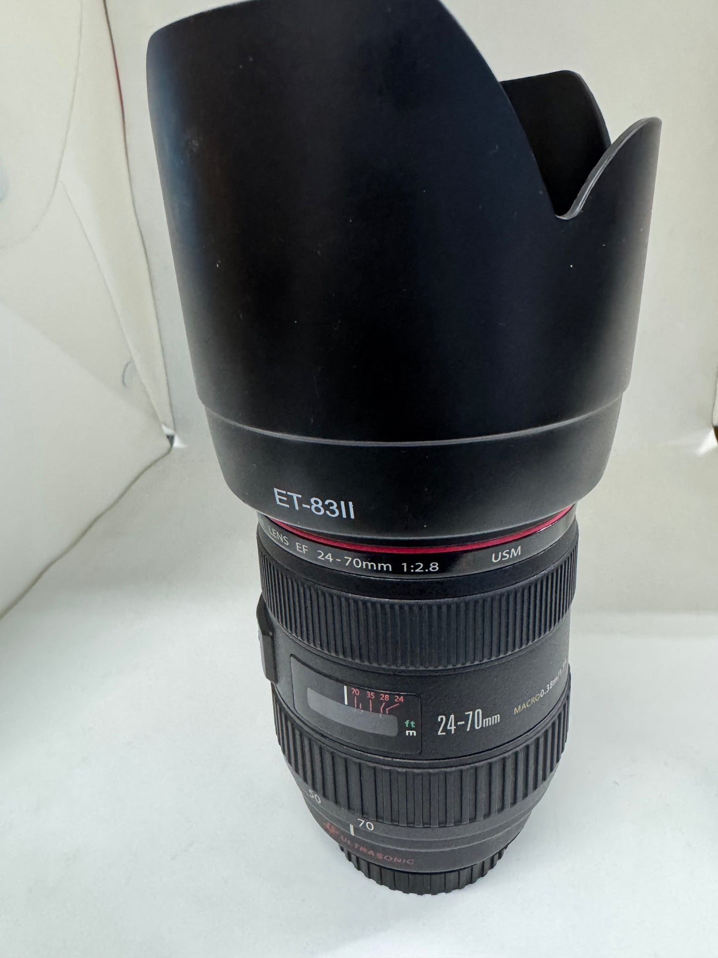 Canon EF 24-70mm f2.8 L usm lens pre-owned