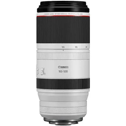 Canon RF 100-500mm f/4.5-7.1L IS USM Lens pre-owned excellent condition