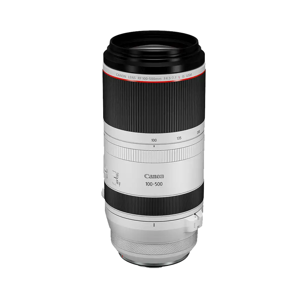 Canon RF 100-500mm f/4.5-7.1L IS USM Lens pre-owned excellent condition