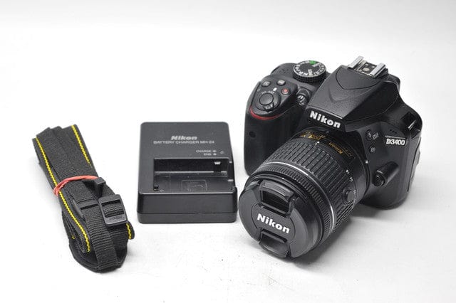 NIKON D3400 DSLR CAMERA WITH 18-55MM LENS