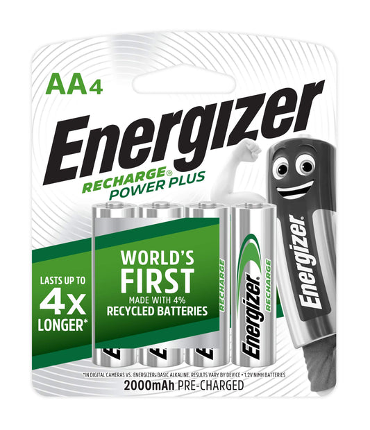 Energizer rechargeable battery 2000mAH 4AA