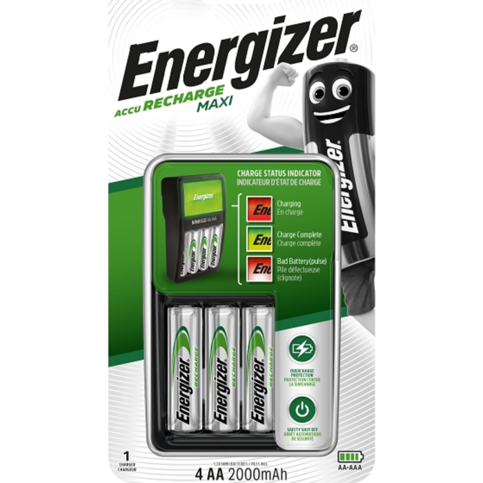 Energizer recharge  maxi plus 4AA battery