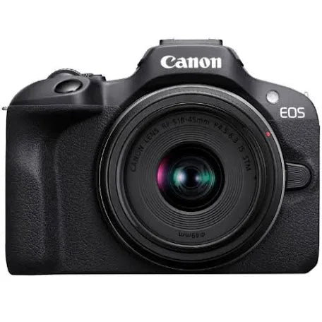 Canon EOS R100 with RF-S 18-45mm Lens Mirrorless Camera Kit pre-owned