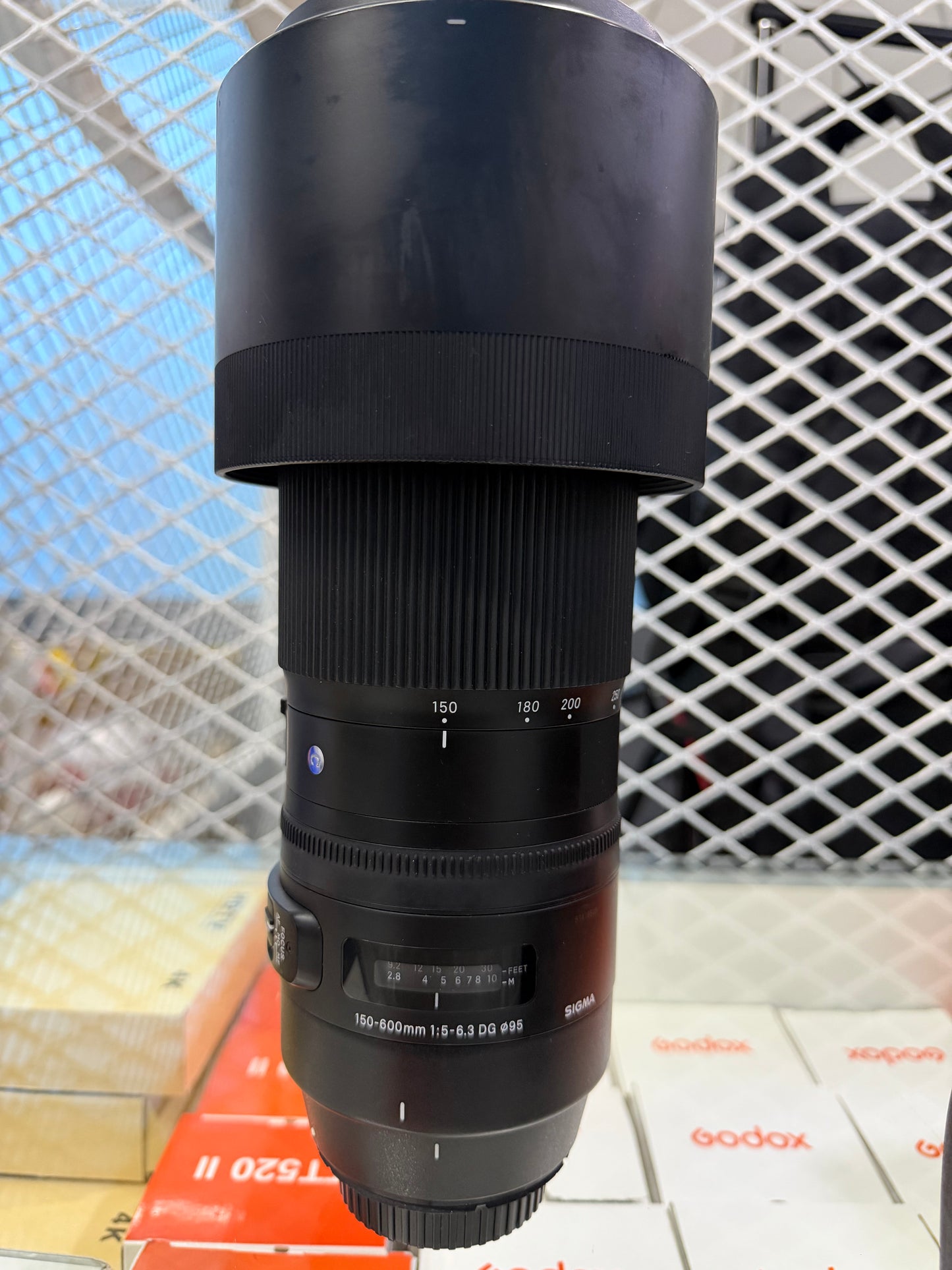 Sigma Nikon 150-600mm f/5-6.3 DG OS HSM Contemporary Lens pre-owned