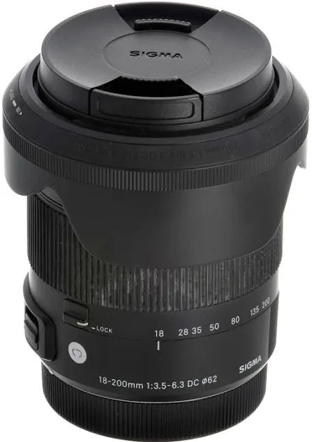 SIGMA DC 18-200MM F/3.5-6.3 OS HSM CONTEMPORARY Lens FOR CANON EF-S