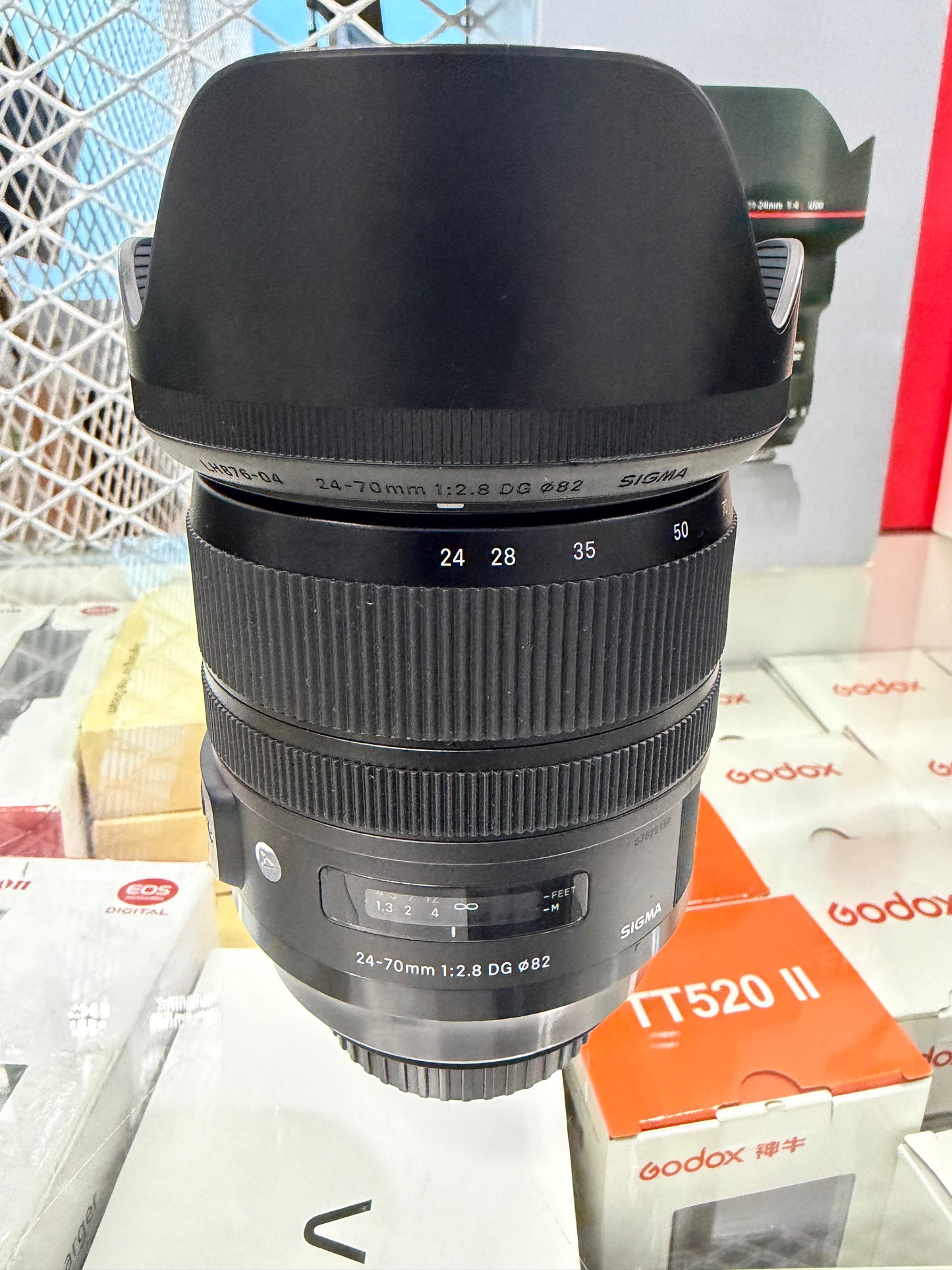 Sigma 24-70mm f/2.8 DG OS HSM Art Lens for Canon EF pre-owned