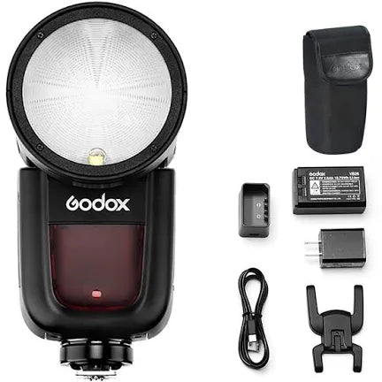 Godox V1C Round Head TTL Li-ion Flash for Canon Cameras for sale