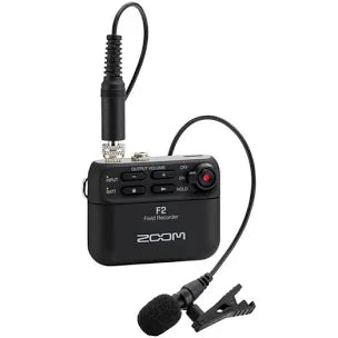 Zoom F2 - Ultracompact Portable Field Recorder with Lavalier Microphone
Zoom pre-owned