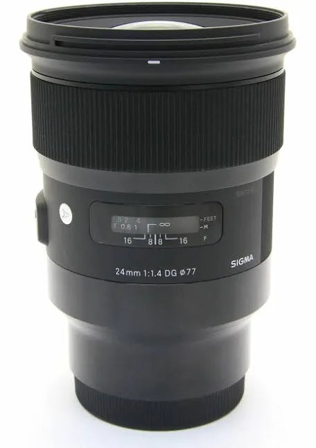 24mm F1.4 SIGMA ART DG HSM PRIME LENS for E-mount Sony pre-owned