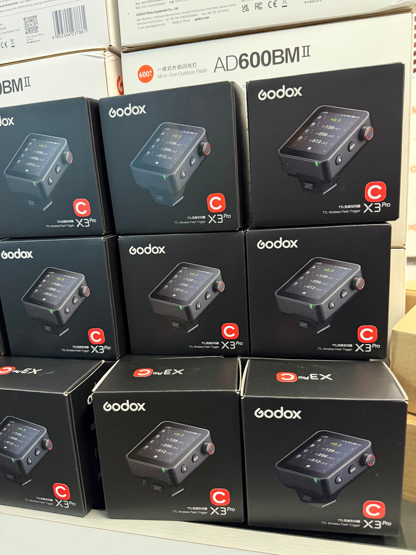 Godox X3Pro C Touchscreen TTL Wireless Flash Trigger – Canon