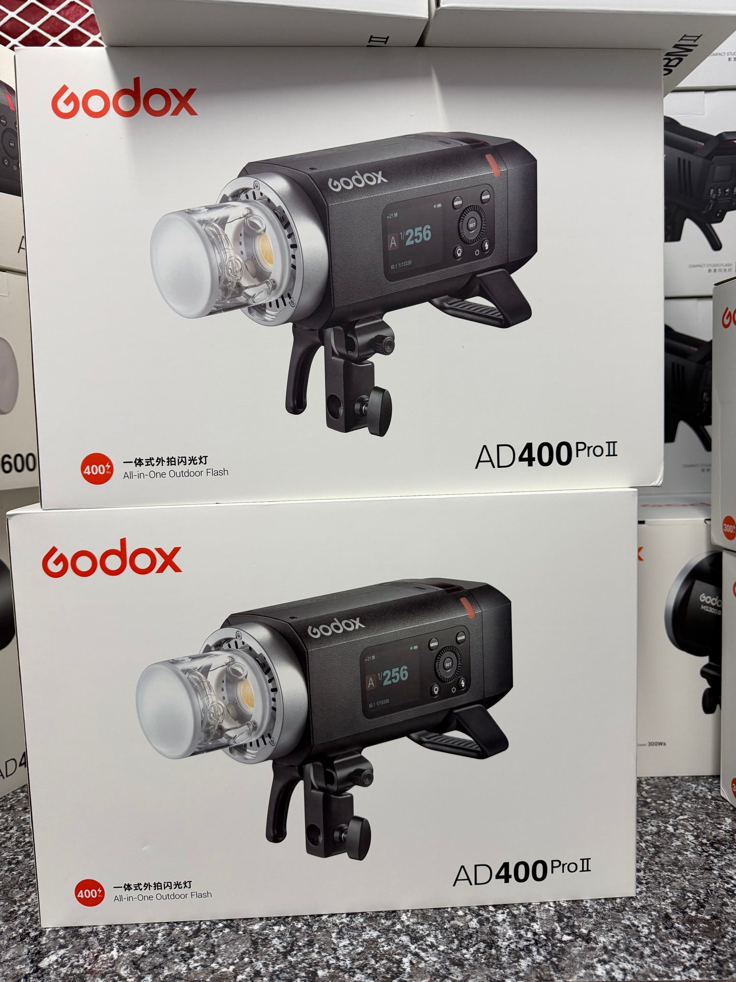 Godox AD400ProII All-in-One Outdoor Battery Strobe Flash