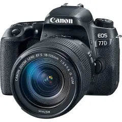 Canon 77D with 18-55mm STM Lens (used)