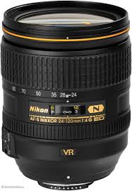 Nikon Lens AF-S 24-120mm f/4G ED VR pre-Owned