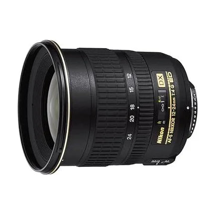 Nikon 12-24 mm f/4G ED-IF AF-S DX NIKKOR Lens – Black pre-owned