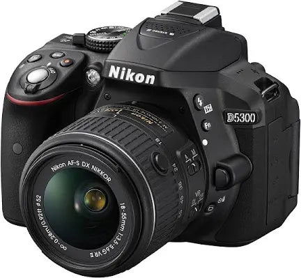 Nikon D5300 Digital SLR with 18-55mm VR II Compact Lens pre-owned