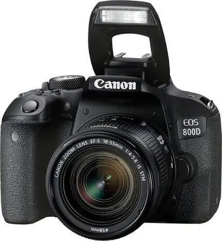 Canon EOS 800D DSLR Camera with lens 18-55mm (Used)