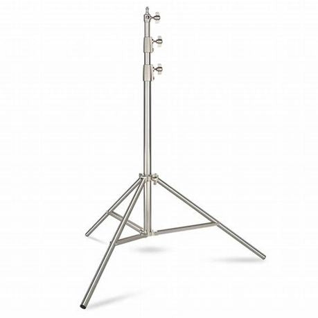Silver Heavy Duty 2.8m Light Stand