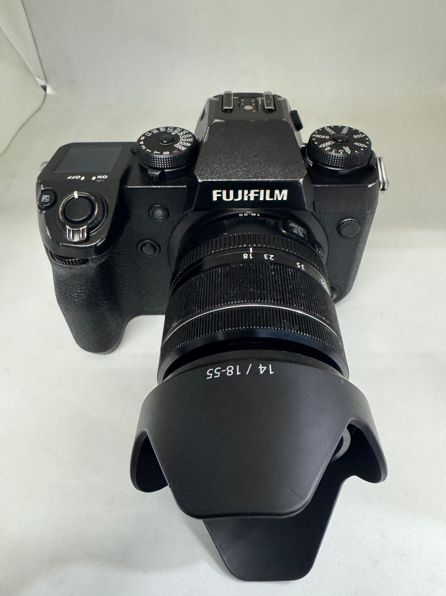 Fujifilm X-H1 Mirrorless Digital Camera Body with Fujifilm XF 18-55mm f/2.8-4 R LM OIS Zoom Lens pre-owned