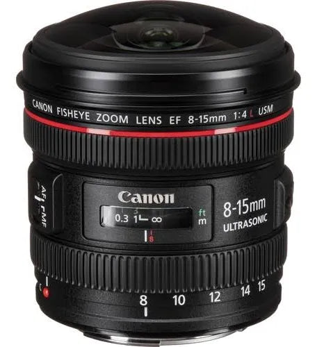Canon EF 8-15mm f/4L Fisheye USM Lens pre-owned