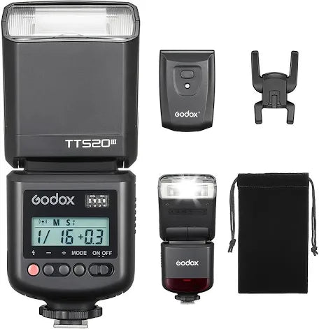 Godox TT520III Camera Flash with Built-in Receiver
