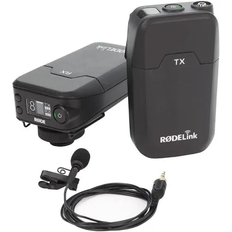 Rode Film Maker RX TX Wireless Kit + Lavalier Microphone pre-owned