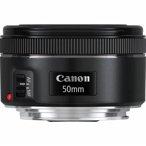 Canon EF 50mm F/1.8 STM Lens (used)