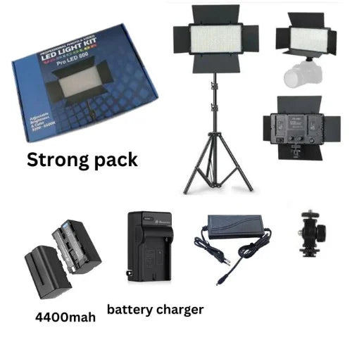 Professional photo & video LED light kit pro LED 520